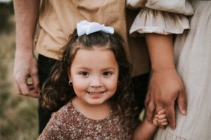 outfits for family photos girl wearing a pattern dress